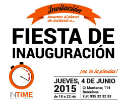 Inauguración In Time BCN Fitness